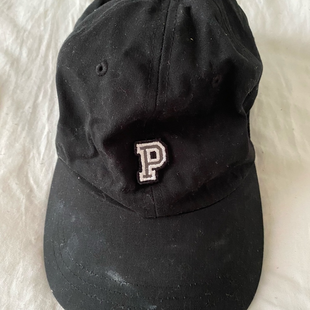 Pink Victoria’s Secret hat